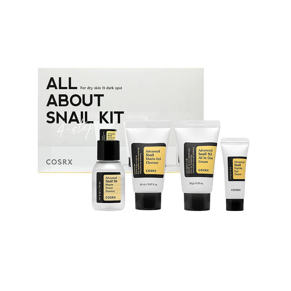 COSRX All About Snail Kit 4-Piece Set COSRX All About Snail Kit 4-Piece Set