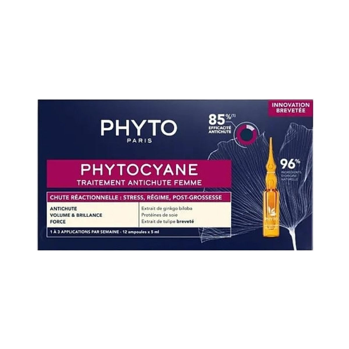 Phyto Phytocyane Hair Treatment – Anti-Hair Loss Vials for Women (12 × 5 ml) Phyto Phytocyane Hair Treatment – Anti-Hair Loss Vials for Women (12 × 5 ml)